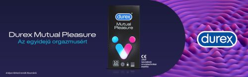 Durex Mutual Pleasure - késleltető óvszer (10db)