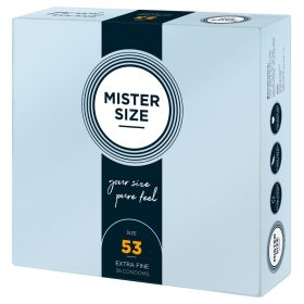 Mister Size vékony óvszer - 53mm (36db)
