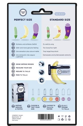 Mister Size Tesztcsomag Médium - 3db