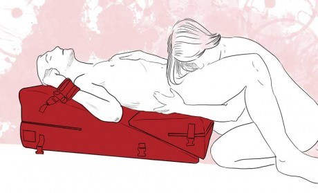 Liberator - szexpárna szett - fekete