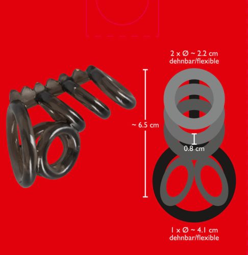 Bad Kitty - tüskés pénisz- és heregyűrűk