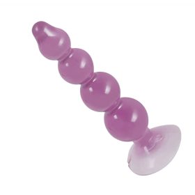 You2Toys - anal beads - tapadókorongos análbot (lila)