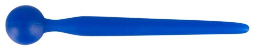 Dilator Sperm Stopper - gömbös, szilikon húgycsőtágító dildó (kék)