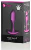 / b-vibe Snug Plug 1 - anál dildó belső súllyal (55g) - pink