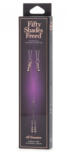A szabadság ötven árnyalata - All Sensation mell- és szeméremcsipeszek