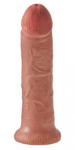 King Cock 8 dildó (20 cm) - sötét natúr