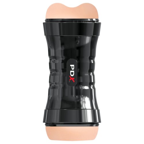 PDX Wet Pussies - élethű punci és popsi maszturbátor (natúr)