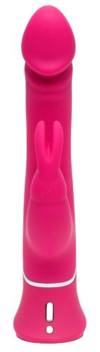 Happyrabbit Dual Density - akkus, vízálló, csiklókaros vibrátor (pink)