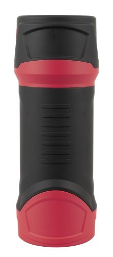 WYNE 04 - akkus, rezgő-szívó maszturbátor (fekete-piros)