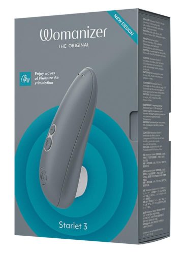 Womanizer Starlet 3 - akkus, vízálló csiklóizgató (szürke)