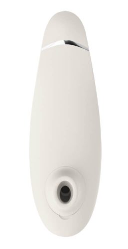 Womanizer Premium 2 - akkus, vízálló csiklóizgató (fehér)