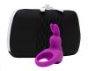 Happyrabbit Cock Kit - akkus vibrációs péniszgyűrű neszeszerrel (lila)