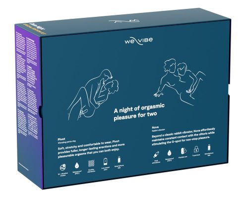 We-Vibe Date Night - páros vibrátor szett (2 részes)