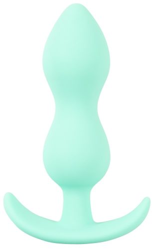 Cuties Mini Butt Plug - szilikon anál dildó - menta (2,3cm)