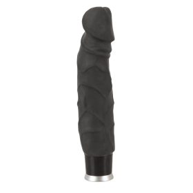 Nature Skin - Bőrtapintású vibrátor (fekete)