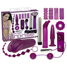   You2Toys - Erotikus meglepetések - vibrátoros készlet (12 részes)