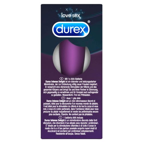 Durex Intense Delight Bullet - mini rúdvibrátor (lila)