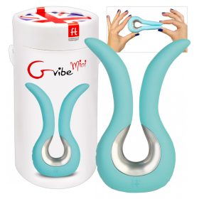 G-vibe Mini - USB-s szilikonvibrátor (menta)