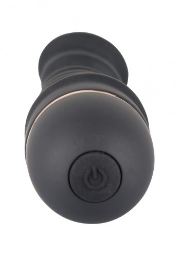 You2Toys - Bendy Ripple - 20 ritmusú, bordás vibrátor (fekete)