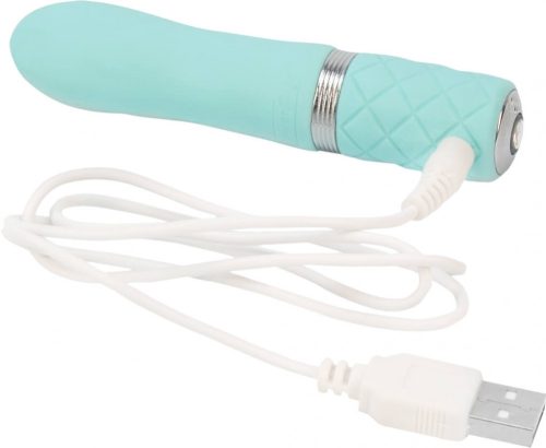 Pillow Talk Flirty - akkus rúd vibrátor (türkiz)