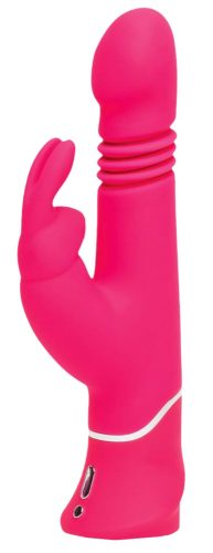 Happyrabbit Thrusting - akkus, csiklókaros lökő vibrátor (pink)