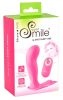 SMILE G-Spot Panty - akkus, rádiós felcsatolható vibrátor (pink)