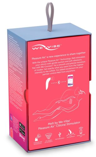 We-Vibe Melt - akkus, vízálló okos csiklóizgató (korall)