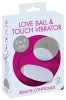 You2Toys - Love ball - akkus, 2in1 vibrációs tojás (szürke)