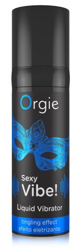 Orgie Sexy Vibe Liquid - folyékony vibrátor nőknek és férfiaknak (15ml)