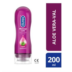 Durex Play 2in1 masszázsolaj - Aloe Vera (200ml)