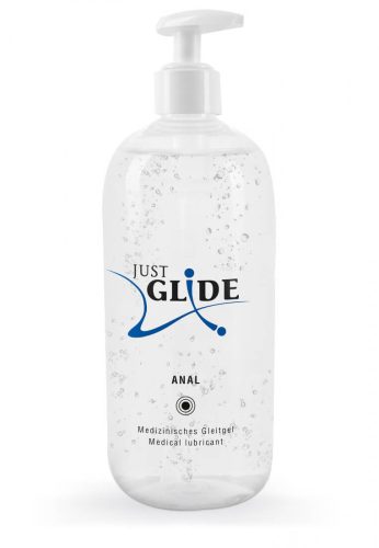 Just Glide Aanal - vízbázisú, anál síkosító (500ml)