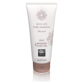   Shiatsu 2in1 Silky touch - selymes masszázs síkosító (200ml)