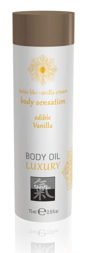 Shiatsu Luxury - ehető masszázsolaj - vanília (75ml)