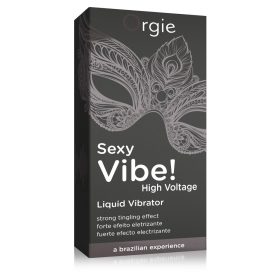   Orgie Sexy Vibe High Voltage - folyékony vibrátor nőknek és férfiaknak (15ml)