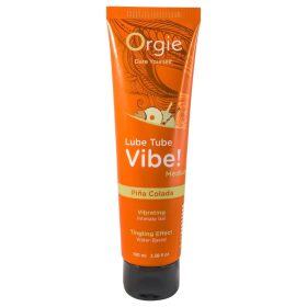   Orgie Lube Tube - bizsergető intim gél - Pina Colada (100ml)
