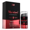 Intt Vibration! - folyékony vibrátor - eper (15ml)