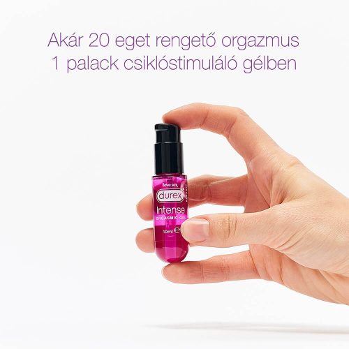 Durex Intense Orgasmic - stimuláló intim gél nőknek (10ml)