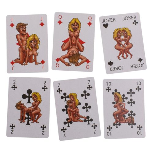 Kama Sutra - mókás francia kártya kínáló - 24db