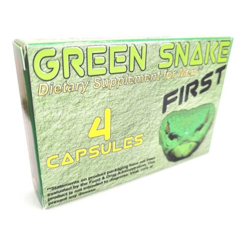 Green Snake First - étrendkiegészítő kapszula férfiaknak (4db)