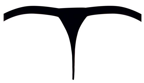 Svenjoyment - strasszos férfi tanga (fekete)