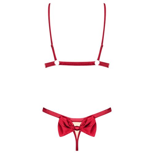 Obsessive  Rubinesa - pikáns fehérnemű szett (piros)