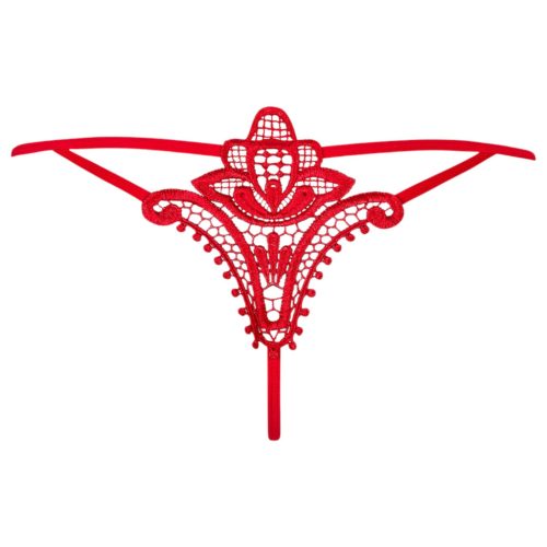 / Obsessive Luiza - tulipános tanga (piros)