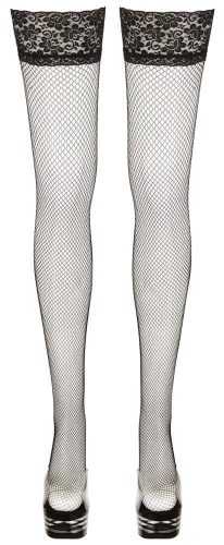 Cottelli - necc combfix széles csipkeszegéllyel (fekete)