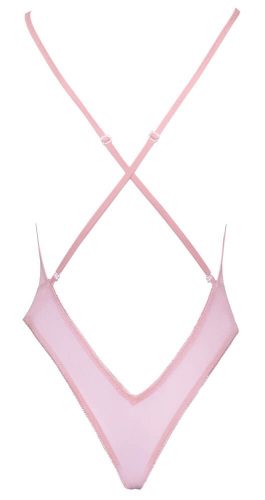 Kissable - rózsás hímzéses body (pink)