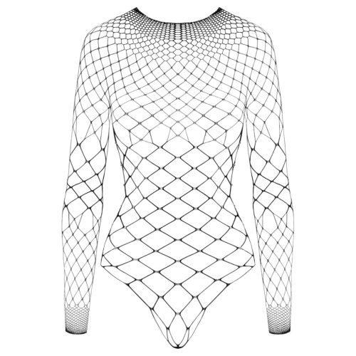 Cottelli - nyitott strasszos body (fekete) - S-L