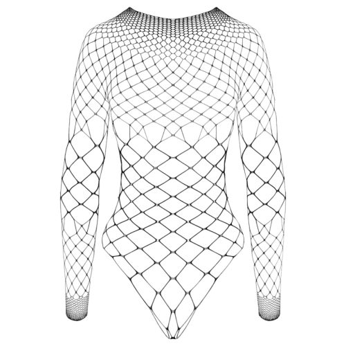 Cottelli - nyitott strasszos body (fekete) - S-L