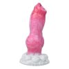 Animalorny Bulldog - kutya pénisz dildó - 17cm (pink)