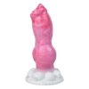 Animalorny Bulldog - kutya pénisz dildó - 17cm (pink)