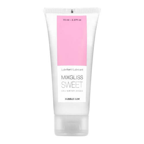 Mixgliss Sweet Bubble Gum - vízbázisú síkosító - rágó (70ml)