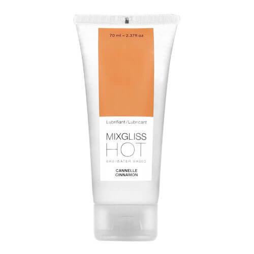 Mixgliss Hot - melegítő, vízbázisú síkosító - fahéj (70ml)